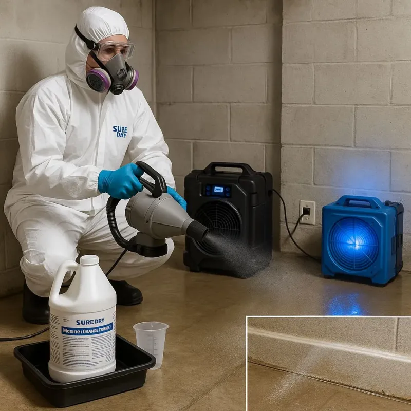 Sanitization and Odor Removal process in University Park, TX