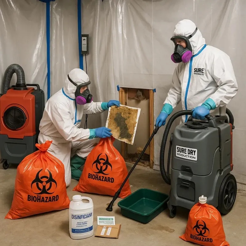 Contaminated Water Handling Protocols process in University Park, TX