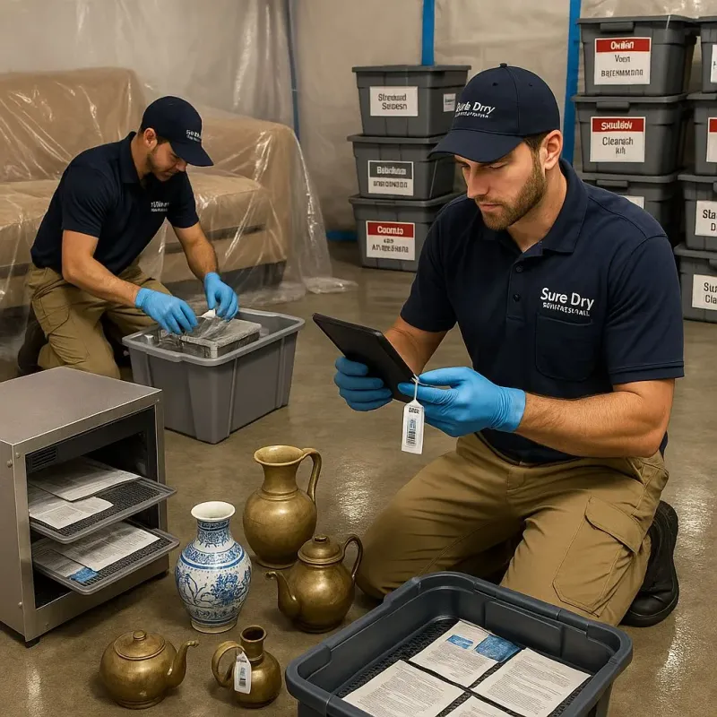 Content Protection and Restoration process in University Park, TX