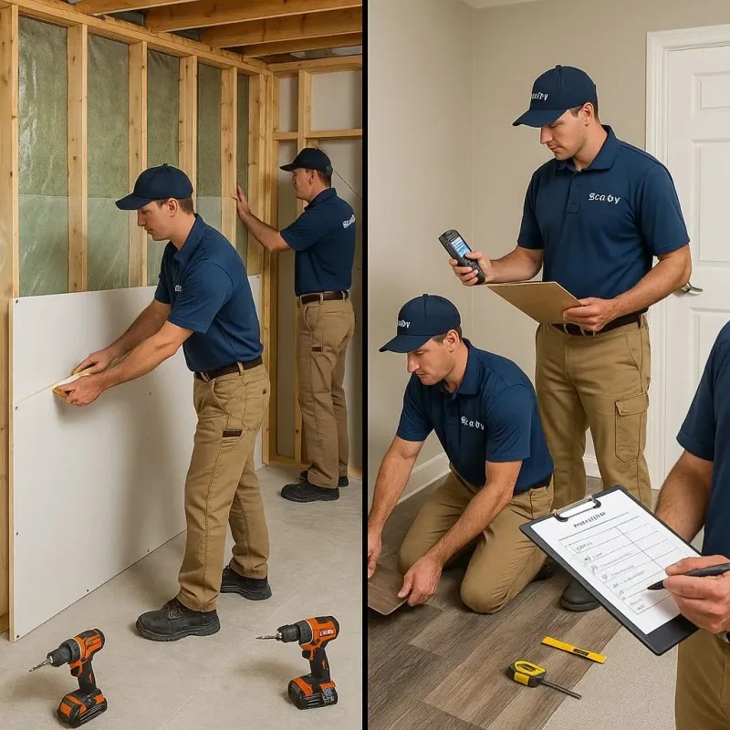 Repairs and Reconstruction process in University Park, TX